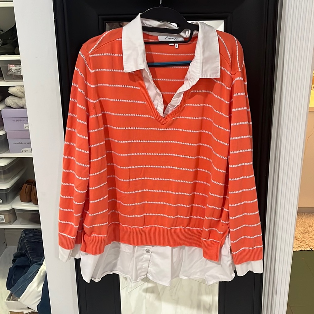 Salmon Oversize Shirt